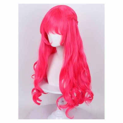 Descendants: Wicked Wonderland Pink Wig Heat Resistant Synthetic Hair Party Props Cosplay Costume Halloween Carnival