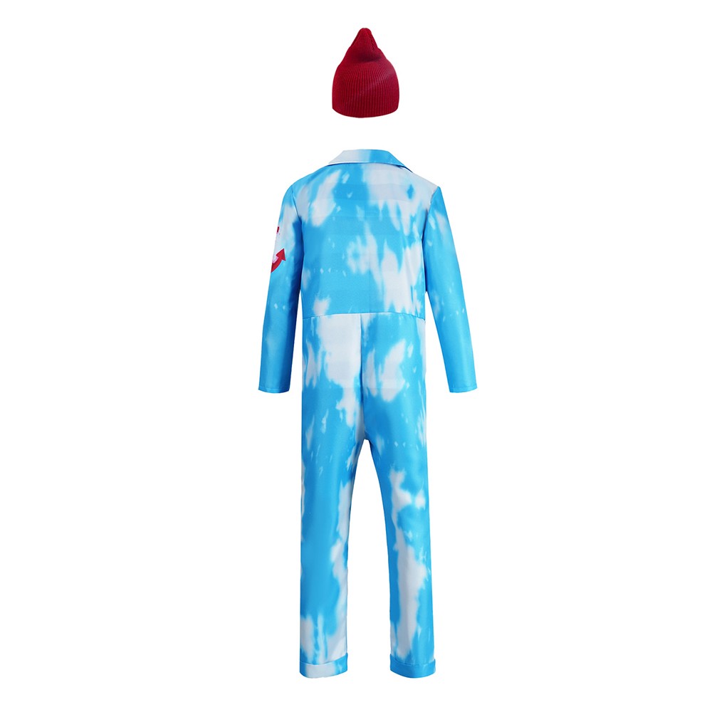 Descendants: Wicked Wonderland Mr. Smee Blue Cosplay Costume Halloween Carnival Outfit