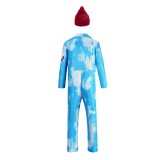 Descendants: Wicked Wonderland Mr. Smee Blue Cosplay Costume Halloween Carnival Outfit