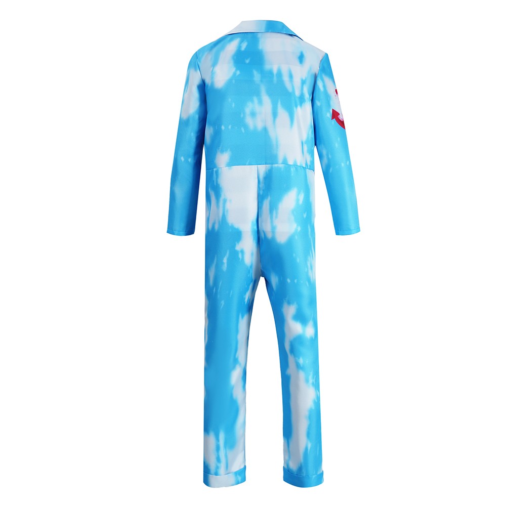 Descendants: Wicked Wonderland Mr. Smee Blue Cosplay Costume Halloween Carnival Outfit