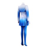 Descendants: Wicked Wonderland Chloe Women Blue Cosplay Costume Halloween Carnival Outfit