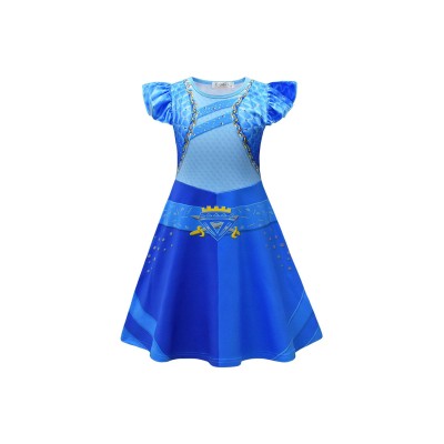 Descendants: The Rise of Red Uma Kids Girls Dress Suit Cosplay Costume Halloween Carnival Outfit