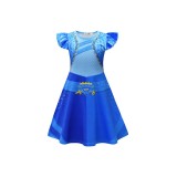Descendants: The Rise of Red Uma Kids Girls Dress Suit Cosplay Costume Halloween Carnival Outfit