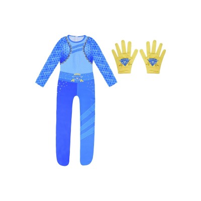Descendants: The Rise of Red Uma Kids Children Jumpsuit Suit Cosplay Costume Halloween Carnival Outfit