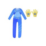 Descendants: The Rise of Red Uma Kids Children Jumpsuit Suit Cosplay Costume Halloween Carnival Outfit