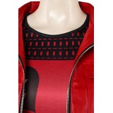 Descendants: The Rise of Red Red Uniform Suit Cosplay Costume Halloween Carnival Outfit