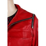 Descendants: The Rise of Red Red Uniform Suit Cosplay Costume Halloween Carnival Outfit