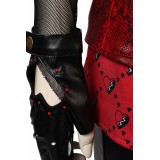 Descendants: The Rise of Red Red Uniform Suit Cosplay Costume Halloween Carnival Outfit