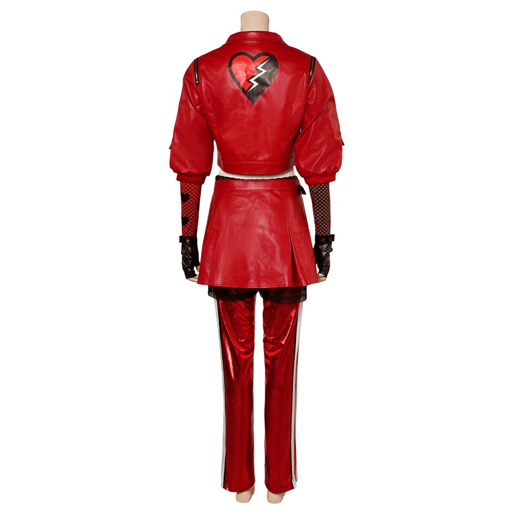 Descendants: The Rise of Red Princess Red Suit Cosplay Costume Halloween Carnival Outfit