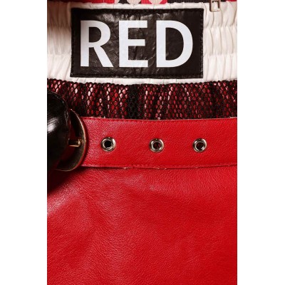 Descendants: The Rise of Red Princess Red Suit Cosplay Costume Halloween Carnival Outfit