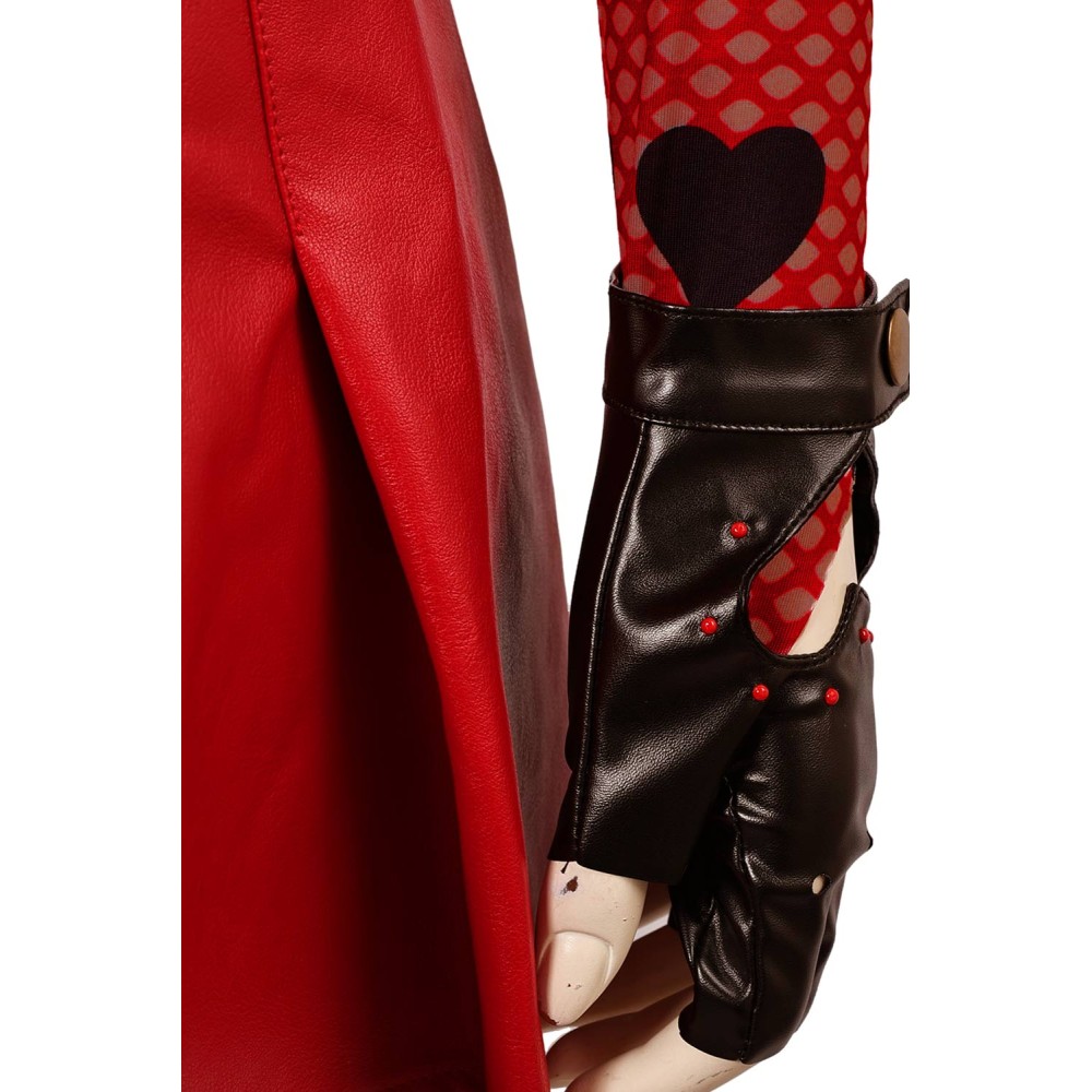 Descendants: The Rise of Red Princess Red Suit Cosplay Costume Halloween Carnival Outfit