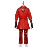 Descendants: The Rise of Red Princess Red Kids Suit Cosplay Costume Halloween Carnival Outfit