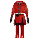 Descendants: The Rise of Red Princess Red Kids Suit Cosplay Costume Halloween Carnival Outfit