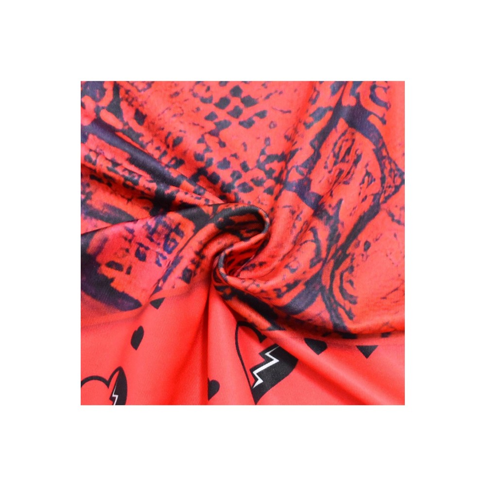 Descendants: The Rise of Red Princess Red Kids Girls Dress Suit Cosplay Costume Halloween Carnival Outfit