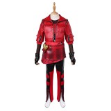 Descendants: The Rise of Red Princess Red Girls Suit Cosplay Costume Halloween Carnival Outfit