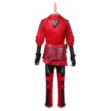 Descendants: The Rise of Red Princess Red Girls Suit Cosplay Costume Halloween Carnival Outfit