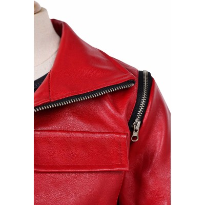 Descendants: The Rise of Red Princess Red Girls Suit Cosplay Costume Halloween Carnival Outfit