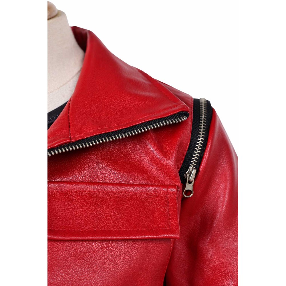 Descendants: The Rise of Red Princess Red Girls Suit Cosplay Costume Halloween Carnival Outfit
