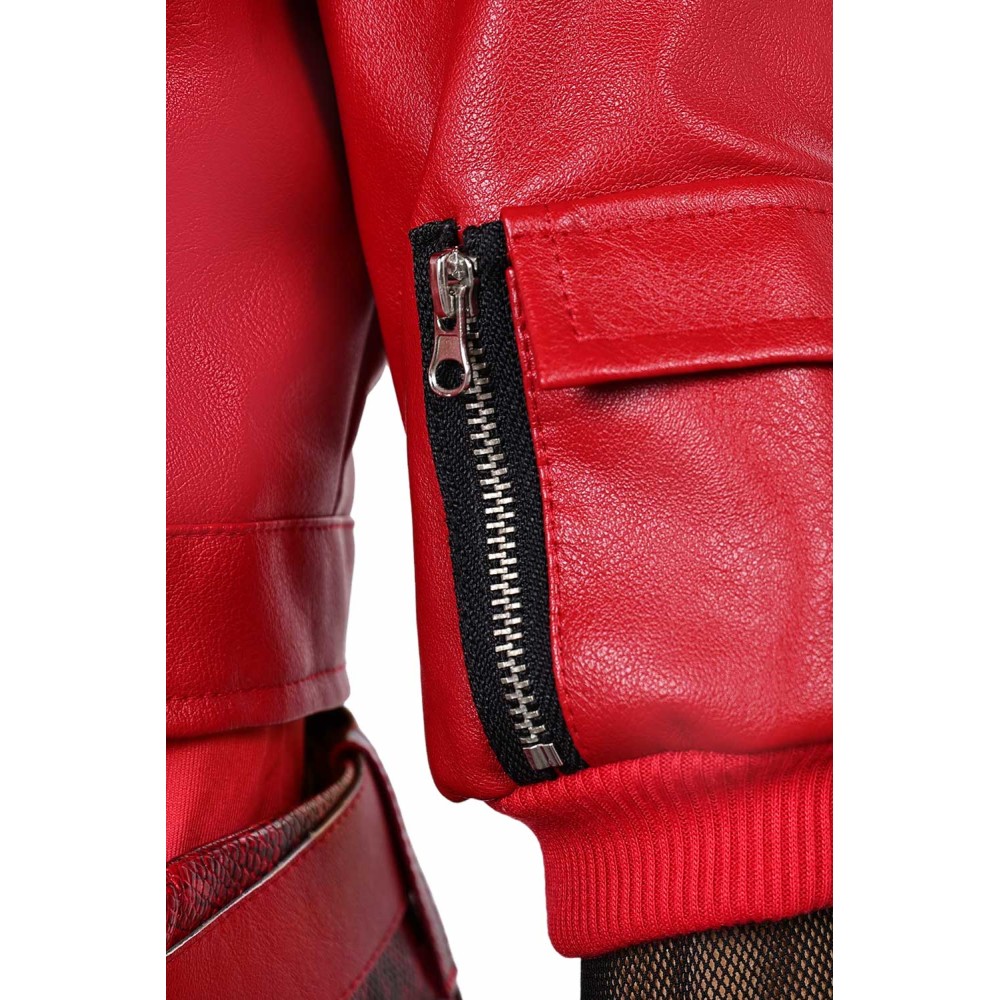 Descendants: The Rise of Red Princess Red Girls Suit Cosplay Costume Halloween Carnival Outfit