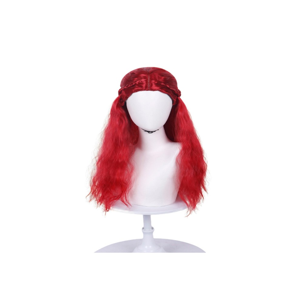 Descendants: The Rise of Red Princess Red Wig Party Accessories Cosplay Costume Halloween Carnival