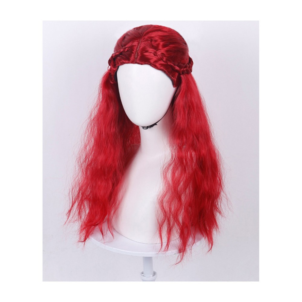 Descendants: The Rise of Red Princess Red Wig Party Accessories Cosplay Costume Halloween Carnival