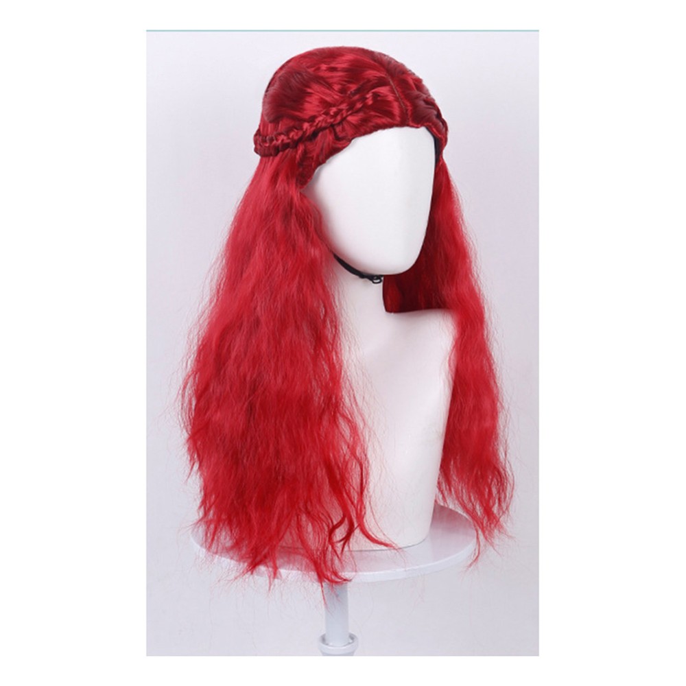 Descendants: The Rise of Red Princess Red Wig Party Accessories Cosplay Costume Halloween Carnival