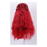 Descendants: The Rise of Red Princess Red Wig Party Accessories Cosplay Costume Halloween Carnival