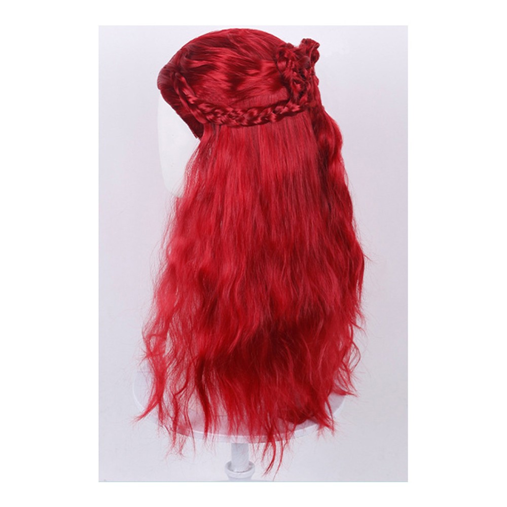 Descendants: The Rise of Red Princess Red Wig Party Accessories Cosplay Costume Halloween Carnival