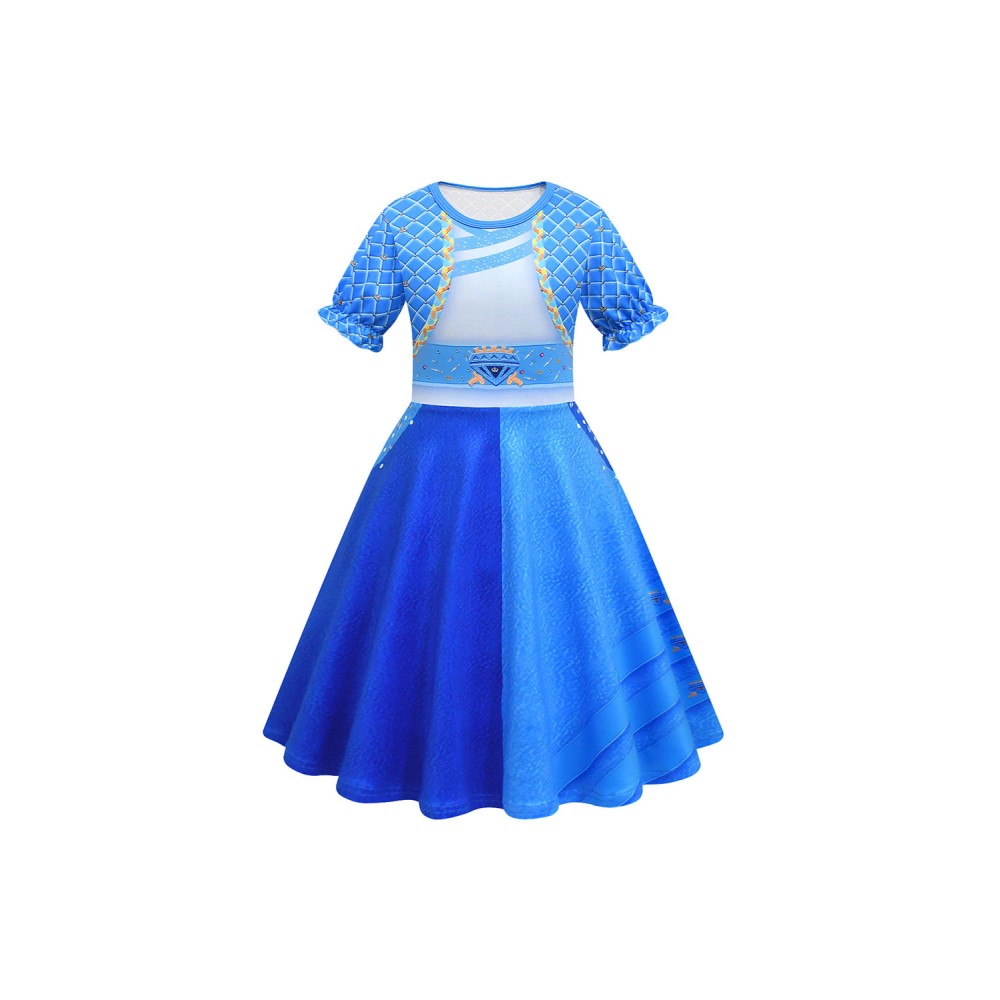Descendants: The Rise of Red Kids Girls Chloe Set Suit Cosplay Costume Halloween Carnival Outfit