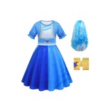 Descendants: The Rise of Red Kids Girls Chloe Set Suit Cosplay Costume Halloween Carnival Outfit
