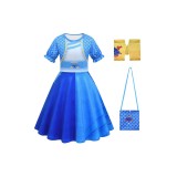 Descendants: The Rise of Red Kids Girls Chloe Set Suit Cosplay Costume Halloween Carnival Outfit
