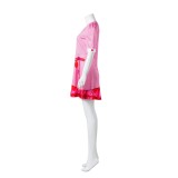 Descendants: The Rise of Red Bridget Pink Dress Suit Cosplay Costume Halloween Carnival Outfit
