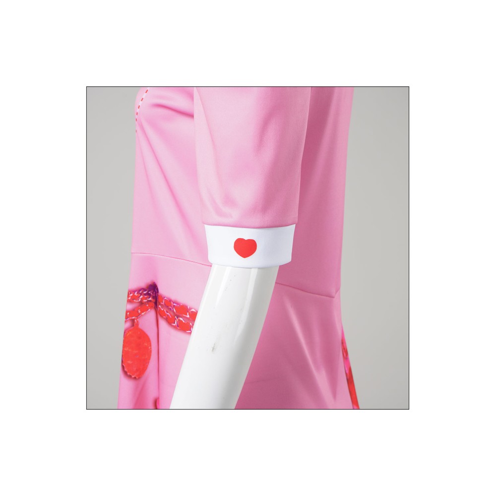 Descendants: The Rise of Red Bridget Pink Dress Suit Cosplay Costume Halloween Carnival Outfit