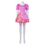 Descendants: The Rise of Red 2024 Bridget Dress Full Set Suit Cosplay Costume Halloween Carnival Outfit
