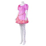 Descendants: The Rise of Red 2024 Bridget Dress Full Set Suit Cosplay Costume Halloween Carnival Outfit