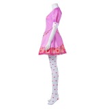 Descendants: The Rise of Red 2024 Bridget Dress Full Set Suit Cosplay Costume Halloween Carnival Outfit