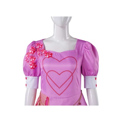 Descendants: The Rise of Red 2024 Bridget Dress Full Set Suit Cosplay Costume Halloween Carnival Outfit
