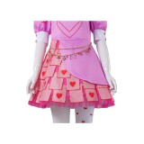 Descendants: The Rise of Red 2024 Bridget Dress Full Set Suit Cosplay Costume Halloween Carnival Outfit