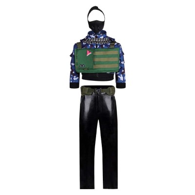Delta Force Hackclaw Women Green Cosplay Costume Halloween Carnival Outfit
