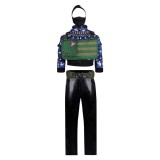 Delta Force Hackclaw Women Green Cosplay Costume Halloween Carnival Outfit