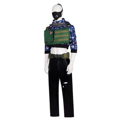 Delta Force Hackclaw Women Green Cosplay Costume Halloween Carnival Outfit