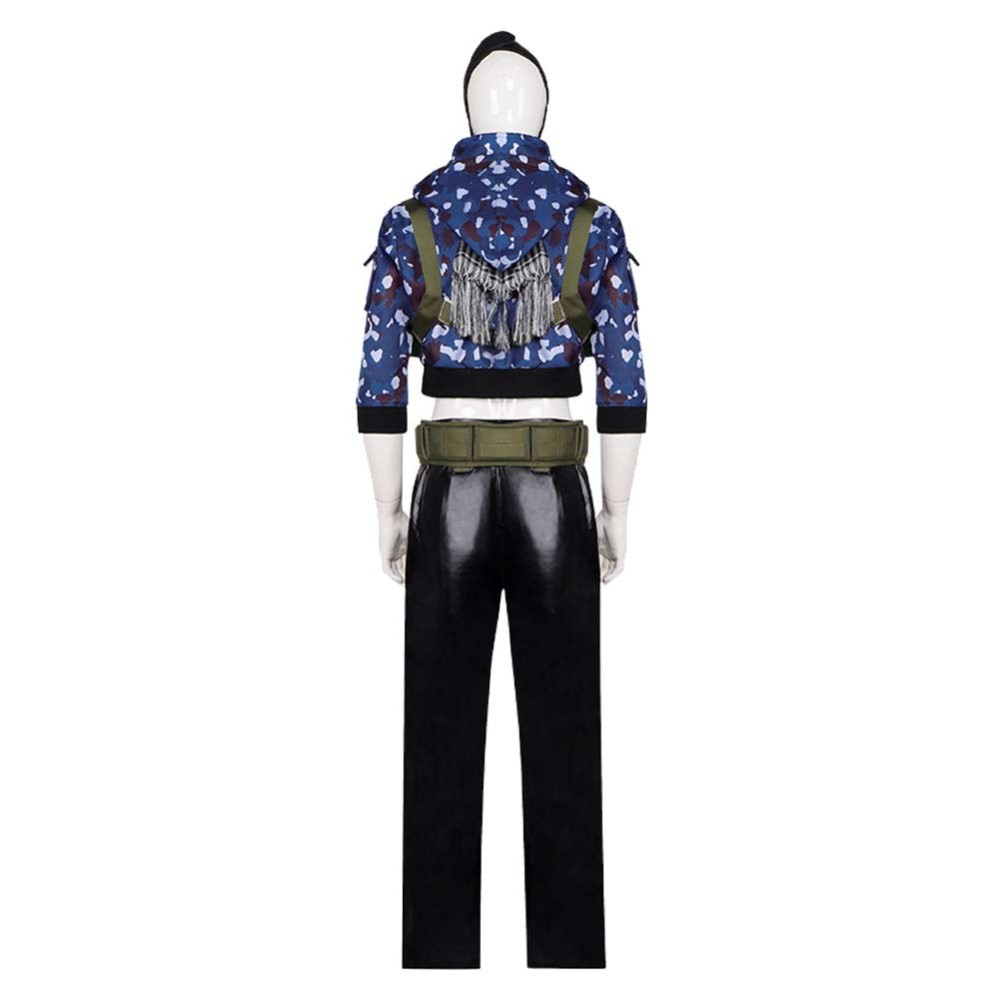 Delta Force Hackclaw Women Green Cosplay Costume Halloween Carnival Outfit
