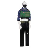 Delta Force Hackclaw Women Green Cosplay Costume Halloween Carnival Outfit