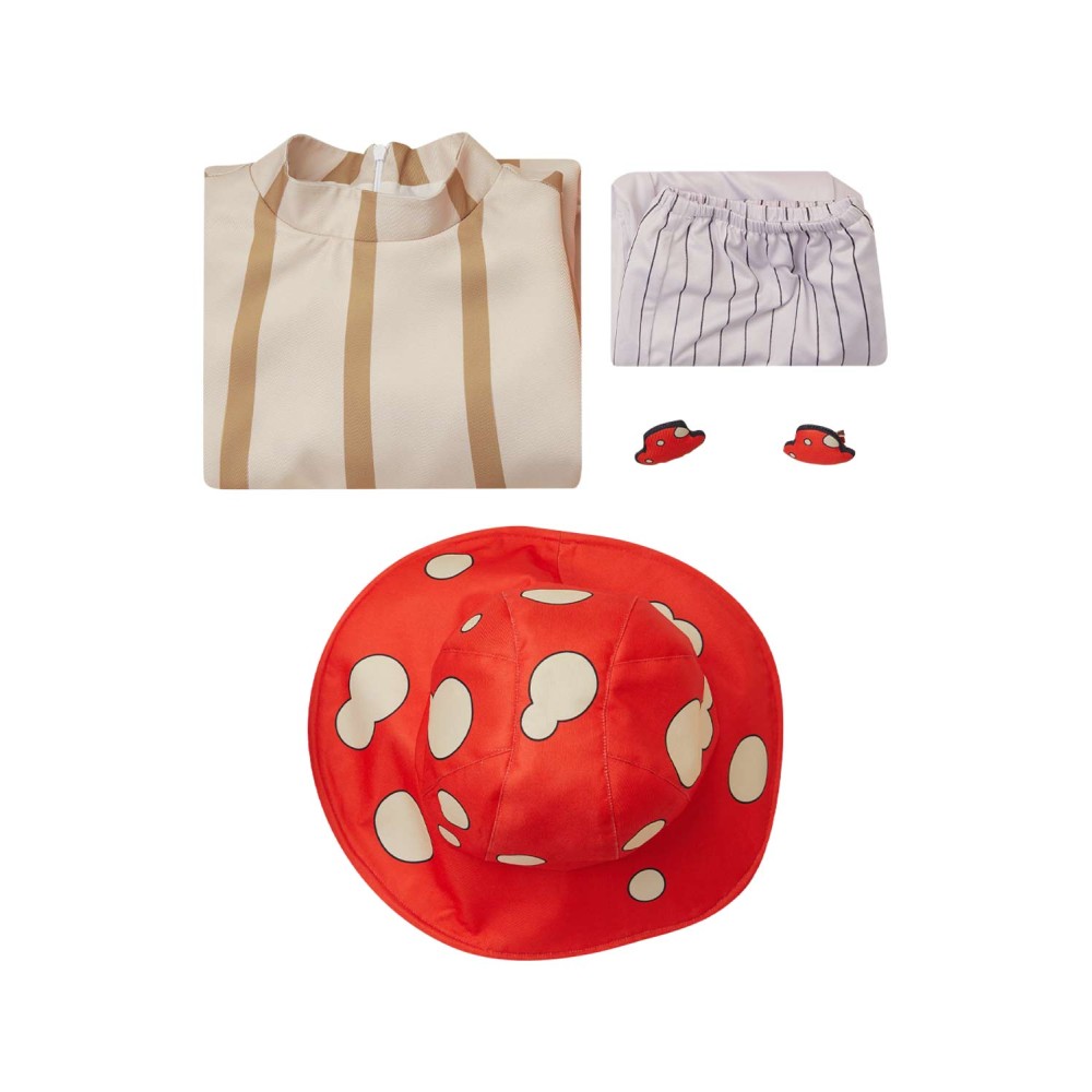 Delicious in Dungeon Season 2 Marcille Donato Mushroom Suit Cosplay Costume Halloween Carnival Outfit