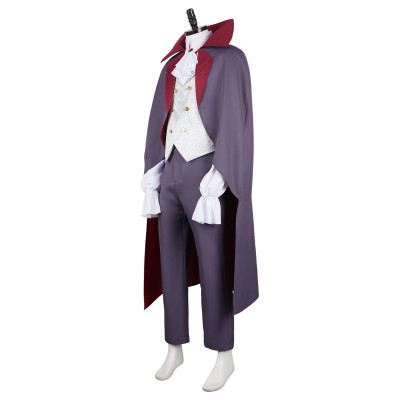 Delicious in Dungeon Mithrun Vampire Uniform Suit Cosplay Costume Halloween Carnival Outfit