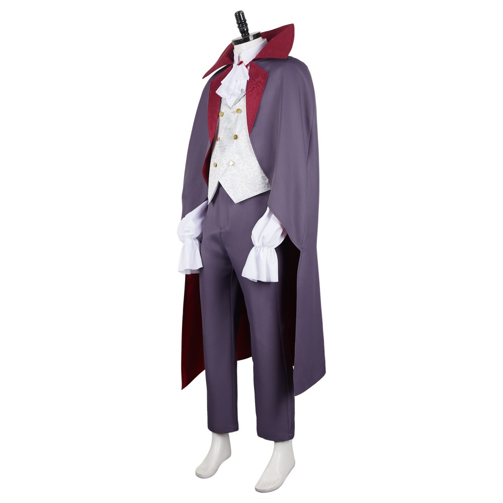 Delicious in Dungeon Mithrun Vampire Uniform Suit Cosplay Costume Halloween Carnival Outfit