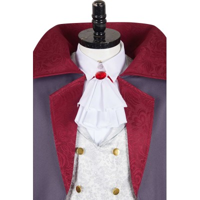 Delicious in Dungeon Mithrun Vampire Uniform Suit Cosplay Costume Halloween Carnival Outfit