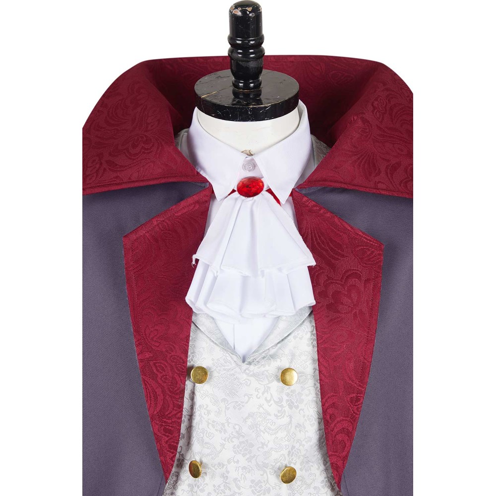 Delicious in Dungeon Mithrun Vampire Uniform Suit Cosplay Costume Halloween Carnival Outfit