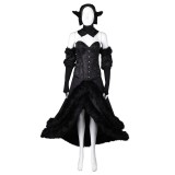 Delicious in Dungeon Marcille Donato Master of the Dungeon Black Dress Suit Cosplay Costume Halloween Carnival Outfit