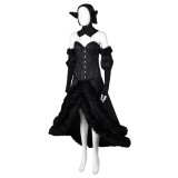 Delicious in Dungeon Marcille Donato Master of the Dungeon Black Dress Suit Cosplay Costume Halloween Carnival Outfit